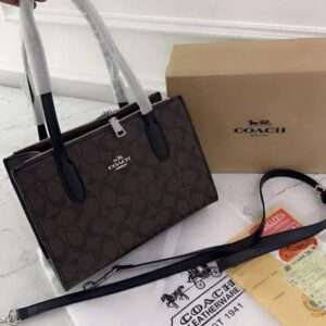 COACH NINA SMALL TOTE BAG WITH LONG BELT